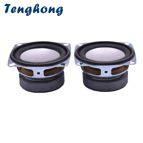 Tenghong-altavoz de gama completa, Mini altavoz de Audio portátil de 2 pulgadas, Woofer estéreo, 4ohm, 3W, accesorios para cajas DIY, 2 uds. ► Foto 1/6