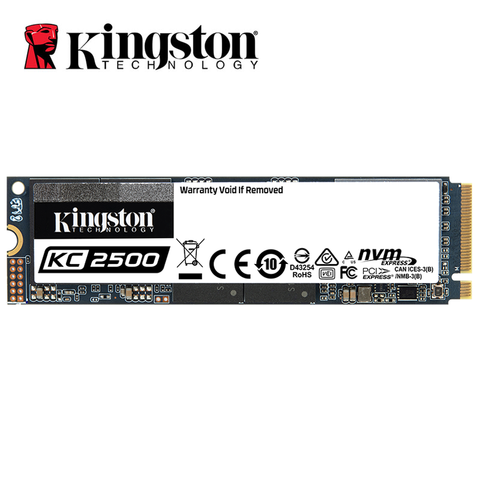 Kingston-disco de estado sólido interno para ordenador, unidad de estado sólido SSD M2 250GBGB KC2500 PCle M.2 2280 500GB NVMe PCIe HDD para SSD ► Foto 1/6