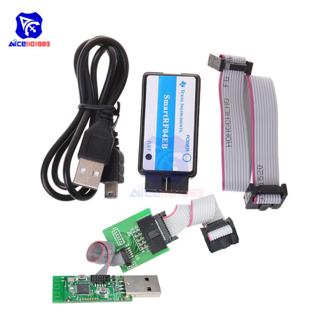 Diymore-Adaptador de conector de programación SmartRF04EB, simulador de ZigBee, con Bluetooth, CC2531, CC2540, placa de circuito impreso ► Foto 1/6