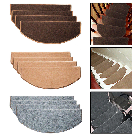 Alfombrilla antideslizante autoadhesiva para escalera de alfombra, alfombrilla de protección para escalera de casa ► Foto 1/6