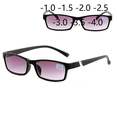 Gafas de sol para miopía Unisex, lentes grises para dioptrías, estudiantes, miopía, Unisex, 1,0-1,5-2,0-2,5-3,0-3,5-4,0 ► Foto 1/5