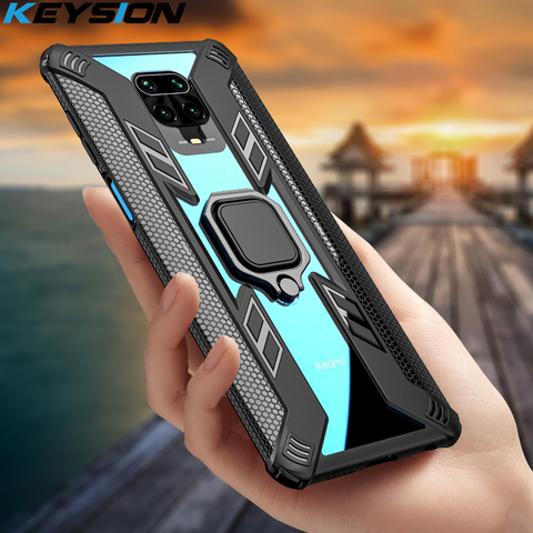 KEYSION-funda a prueba de golpes para Xiaomi, funda a prueba de golpes para Xiaomi Mi A3 Note 10 Pro 9T Mi 9 Lite CC9 F2 Pro, Redmi Note 8 9 Pro Max 8T 7 K30 K20 ► Foto 1/6