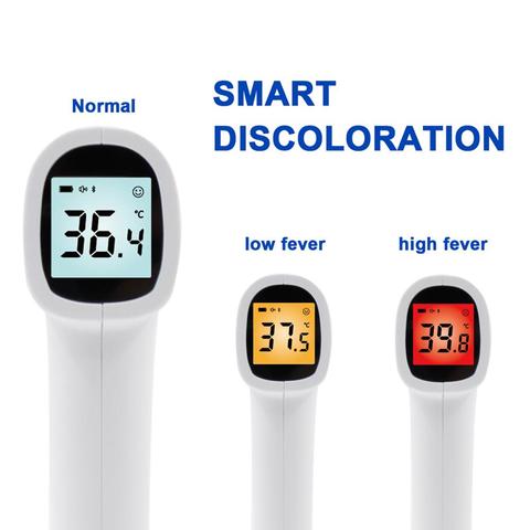 Termómetro de infrarrojos para la frente de no contacto Digital termómetro LCD para la fiebre cuerpo CONTEC TP500 ► Foto 1/6