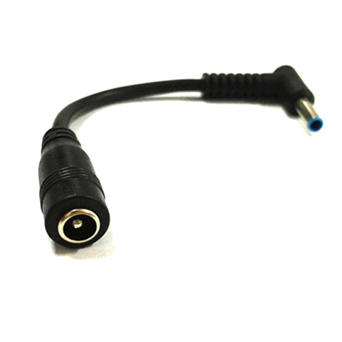 Convertidor de cargador de corriente continua de 7,4mm a 4,5mm, gran reemplazo, Cable conector adaptador CC para HP Dell Blue Tips 1pc ► Foto 1/6