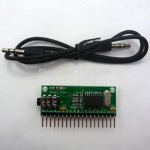 16 canales DTMF MT8870 decodificador de Audio voz control decodificador para relé de automatización de domótica para ► Foto 1/6