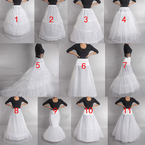 Vestido de graduación, falda de aro deslizante para novia, enagua de boda, falda de crinolina ► Foto 1/6