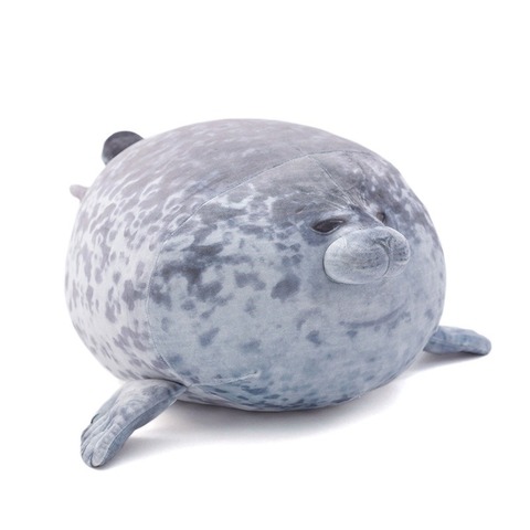 Muñeco de peluche de 30-80cm modelo león marino para niños, Muñeco de felpa de animales marinos, almohada para dormir, regalo para niños, 1 unidad ► Foto 1/6