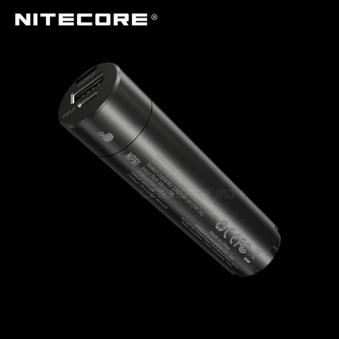 Nuevo punto de referencia nitecore inteligente f1 18650 cargador usb de la batería de carga rápida de energía al aire libre, con los dedos de tamaño ► Foto 1/6