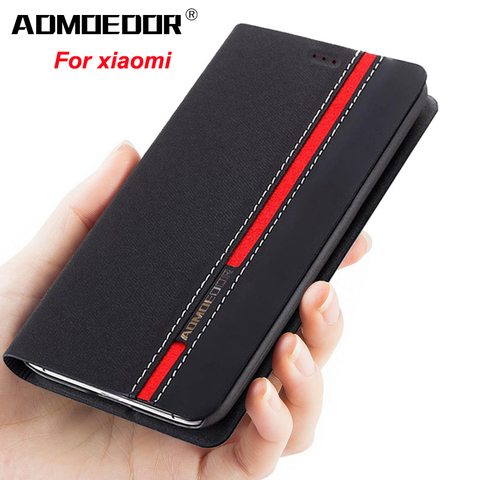 Funda Ultra delgada de cuero para Xiaomi Mi6 Mi 6x, carcasa trasera con soporte estilo billetera para Xiaomi Mi 4, 6, 5, 5s, 5x, 4i, 4c ► Foto 1/6