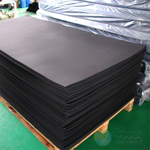 Adhesivo de neopreno EPDM hecho a medida, cinta de Panel, cojín de junta de aislamiento de 500mm x 2000mm, 1/2/3/4/5/6/8/10/12mm, 2 uds., negro ► Foto 1/6