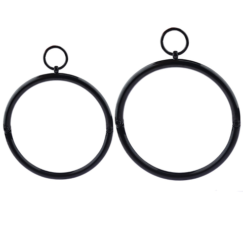 CamaTech-Collar de Metal con cierre para mujer, Gargantilla de acero inoxidable con cierre, con anillos tóricos, Bondage, juguete sexual ► Foto 1/6
