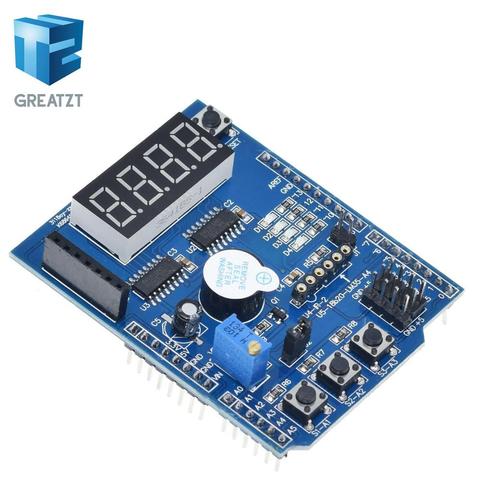 1 piezas para Arduino multifuncional expansión desarrollo junta de aprendizaje UNO LENARDO Mega 2560 Shield DIY Kit ► Foto 1/6