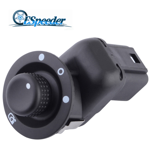 SPEEDWOW-Interruptor de Control de espejo de ventana, perilla de ajuste maestro, piezas de plástico para Renault Clio III Mk3 Laguna 2 Scenic Megane II ► Foto 1/6