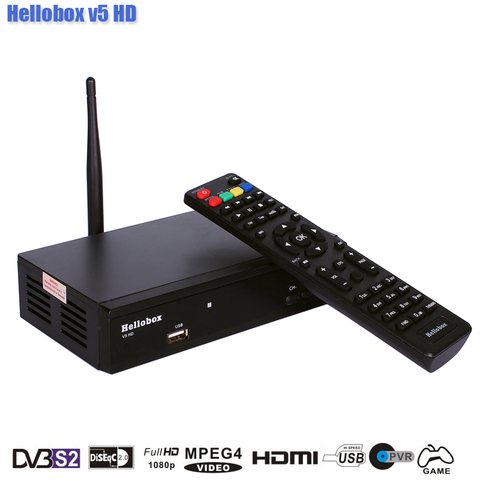 Satélite Digital Receptor 1080P HDMI DVB-T2 TV Caja VGA / Av Sintonizador  Combo