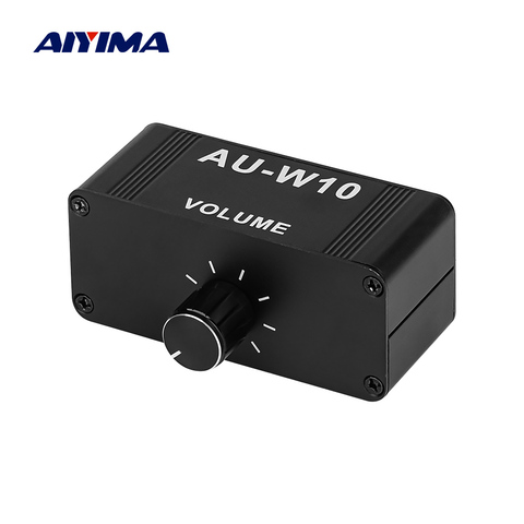 AIYIMA-miniamplificador de Audio portátil para cine en casa, Hifi preamplificador de estéreo, Jack RCA de 3,5mm con Control de volumen ► Foto 1/6