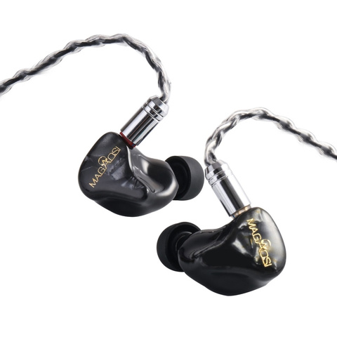 Magaosi V3 2BA + 1DD Triple controlador híbrido HiFi en la oreja auricular con 2 pines cable desmontable para audiófilo música IEM ► Foto 1/6