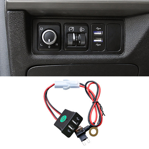 Adaptador de interfaz USB Dual para coche Vtear, adaptador de teléfono móvil para coche, accesorios de automóvil para Geely Atlas Emgrand NL-3 Proton X70 2016 2017 2022 ► Foto 1/6