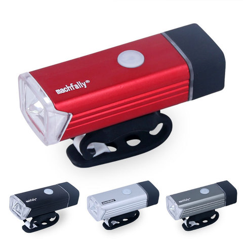 Luz Delantera de la bicicleta Recargable USB de Alta Potencia LED Cabeza de La Lámpara de Iluminación Linterna de la Bici Del Manillar Ciclismo Linterna 1200 mAH ► Foto 1/5