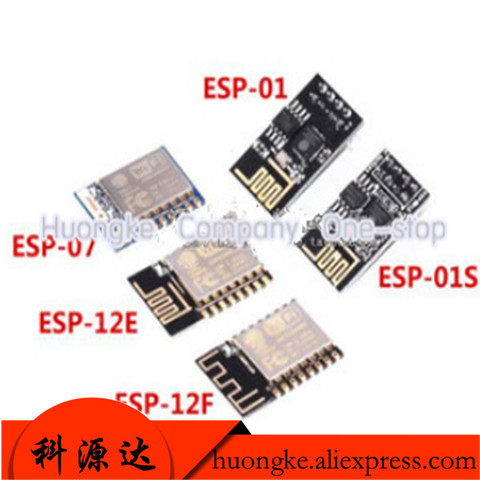 1 unids/lote Esp8266 serial WiFi módulo inalámbrico esp-01 01s 01F 07 07S 12e 12F 12s ► Foto 1/3