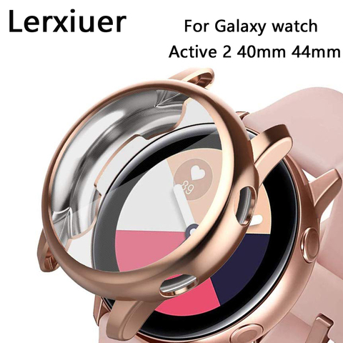 Funda para Samsung galaxy watch active 2/active 40mm 44mm, protector de silicona TPU para reloj inteligente ► Foto 1/6