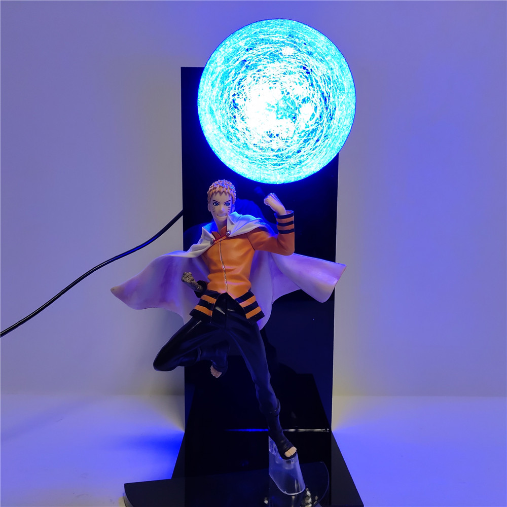Naruto BORUTO Uzumaki Naruto Diy luz LED de noche Shippuden Uzumaki lámpara de mesa LED hogar Lámpara decorativa niño regalo de Navidad - Historial de precios y | Vendedor de AliExpress -