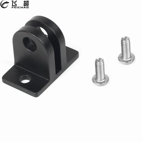 Mini adaptador de trípode de aleación de aluminio, tornillos de montaje de asiento fijo para GoPro Hero 8 7 6 5 Yi, para Osmo DJI, soporte de jaula de cámara, 2x M3 ► Foto 1/6