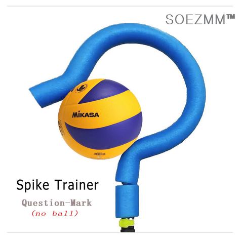 SOEZMM-Equipo de ayuda para entrenamiento de voleibol, herramienta para entrenamiento de voleibol, con espiga integrada y bloqueo de habilidad, rápido, con un signo grande, entrenador de pinchos ► Foto 1/4