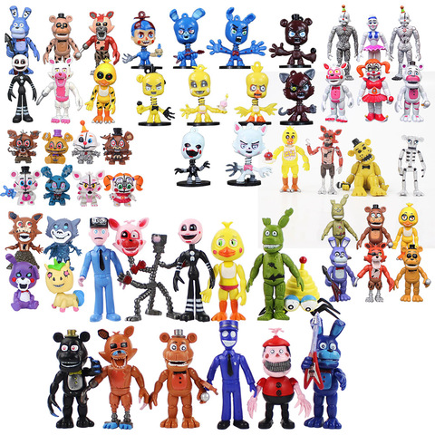 FNAF-figura de acción de cinco noches en Freddy's pesadilla, juguetes de PVC, modelo de figura de acción ► Foto 1/6