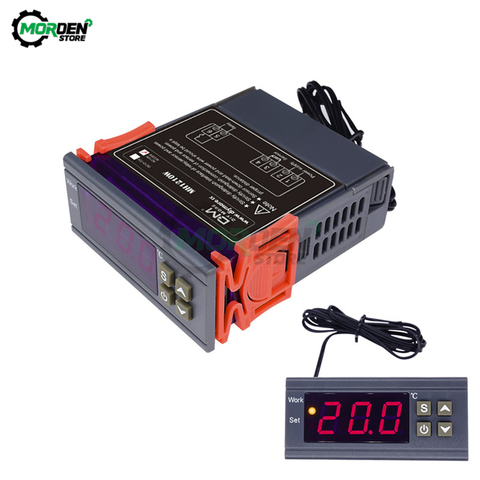 Termostato Digital para incubadora, controlador de temperatura con Sensor NTC, 12V, 110V, 220V, MH1210W ► Foto 1/6