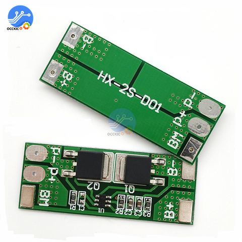 HX-2S-DO1 2S 6,4 V 8A lifepo4 de fosfato de hierro de litio Placa de protección de batería LiFePO4 batería Placa de protección PCB BMS para ► Foto 1/6