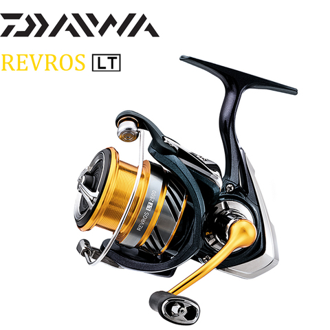 ¡Novedad de 2022! Carrete giratorio de agua salada DAIWA REVROS LT 1000/2000 /2500/3000/4000/5000/6000 Series, Ratio de engranaje Alto y Bajo, 4 + 1BB ligero ► Foto 1/4