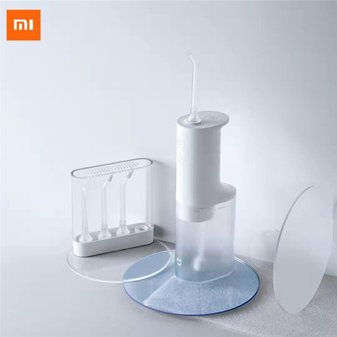 Xiaomi-irrigador Dental Mijia Mi Original, purificador Dental de flujo de agua pulsada de alta frecuencia, estabilizador de voltaje, 4 velocidades, 200ml ► Foto 1/6