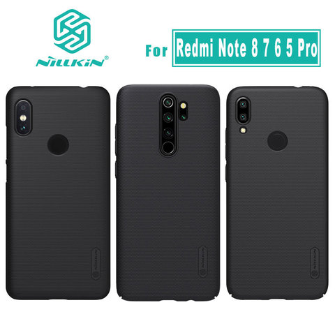 Nillkin-funda de protección para Xiaomi Redmi Note 8 7 Pro, carcasa trasera de PC esmerilada para Xiaomi Redmi Note 8 7 Pro ► Foto 1/6