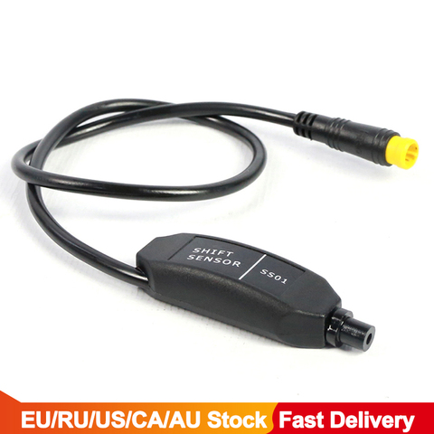 Sensor de cambio para Bafang e-bike BBS01 BBS02 BBSHD, Sensor de engranaje de Motor de accionamiento medio, conector impermeable de tres núcleos, Cable de 24CM ► Foto 1/6