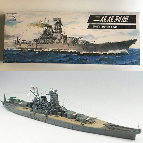 Barco eléctrico montado modelo 30cm Segunda Guerra Mundial Japón Yamato Battleship warships ► Foto 1/4