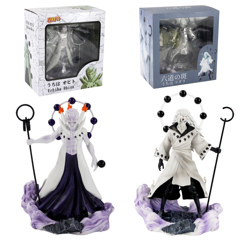 Comprar Online Figura De Accion De Naruto Shippuden Madara Uchiha Obito Rikudou Sennin Mode Con Arma Juguete De Modelos Coleccionables De Anime Alitools