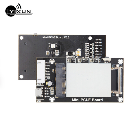 Placa de transferencia de módulo 4G mini pcie a USB serie Placa de desarrollo especial con soporte para tarjeta SIM para Quectel EP06-E EP06-A EC25 ► Foto 1/3