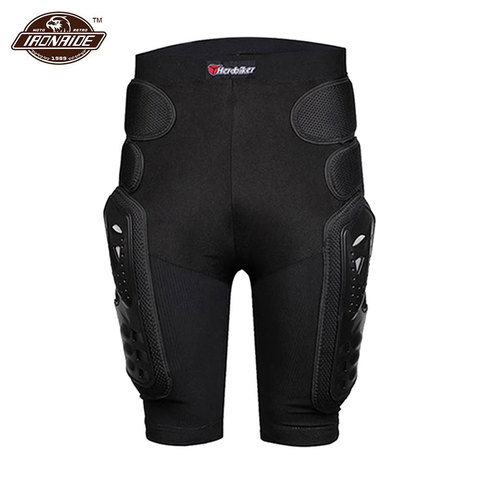 Ropa para motocross herobiker Shorts Protector de motocicleta pantalones cortos de protección de Moto pantalones de armadura de protección de cadera equipo de carreras de equitación ► Foto 1/6