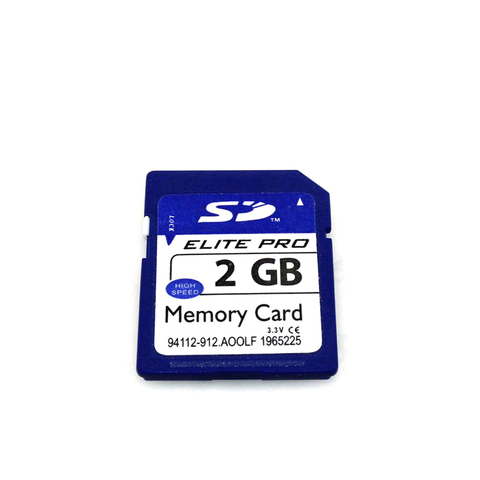 Tarjeta de memoria Flash SD 100% capacidad Real, 2GB, Envío Gratis, para cámara/Juguete/máquina, 1 Uds. ► Foto 1/3