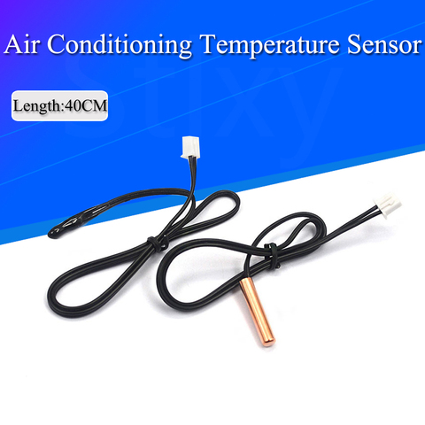 Sensor de temperatura del aire acondicionado 5K 10K 15K 20K 25k 50K, Sensor de tubo de aire acondicionado, cabeza de goma con cabeza de cobre ► Foto 1/6