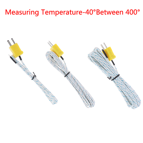 1 Uds nuevo cable Prueba de Temperatura K-tipo TP-01 Thermo sonda del Sensor para TM-902C TES-1310 ► Foto 1/6