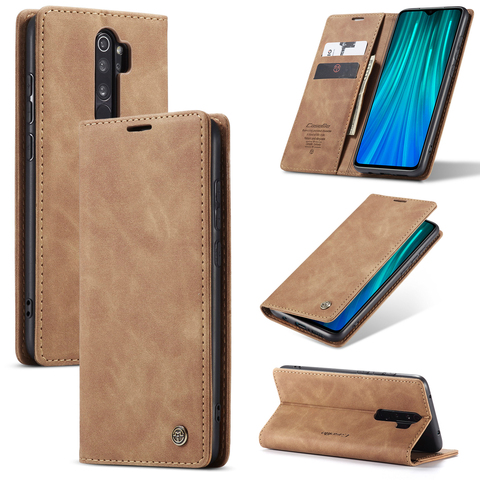 Redmi Note 8-funda de piel sintética con tapa magnética para móvil, carcasa de lujo para Xiaomi Redmi Note 8 Pro 8Pro Note 8 ► Foto 1/6