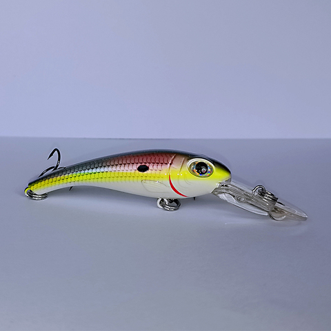 Banshee 63mm 7,1g nuevo Wobbler para caña Crankbaits pesca Minnow Fishiing señuelo para Lucio/Perch señuelos artificiales duros sonajero señuelos de pesca señuelos de pesca mar spinnig señuelos de pesca mar minnow lure ► Foto 1/6