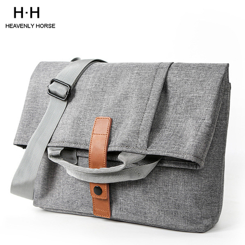 Bolso informal para hombre, bandolera tipo mensajero, ligera, Oxford, 13,1 pulgadas, para portátil, iPad, 9,7 ► Foto 1/6