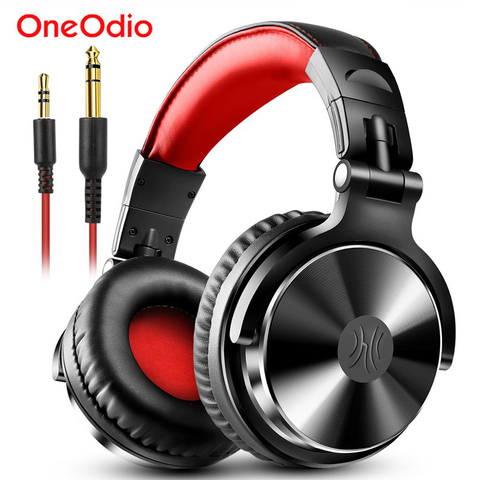 Profesional DJ Auriculares Monitor de Estudio DJ Auriculares Estéreo Con Cable Gaming Headset auriculares Para la Computadora Del Teléfono PC PS4 Xbox uno ► Foto 1/6