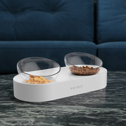 PETKIT-tazón Original para mascotas, plato de alimentación ajustable, doble alimentador, taza de agua para gatos, tazón de beber de Xiaomi Youpin ► Foto 1/6