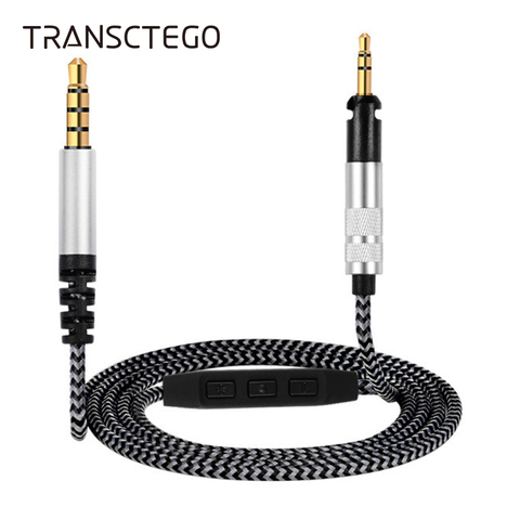 Cable de repuesto de auriculares para Sennheiser HD598 HD558 HD595 HD518 Cable de Auriculares auriculares 3,5mm a 2,5mm Cable de Audio estéreo bajo ► Foto 1/6