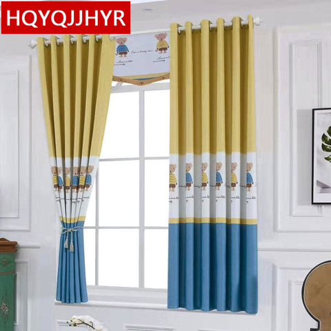 20 modelos de modernas cortinas opacas gruesas cortas para sala de estar ventana cortina dormitorio cocina cortina corta especiales ► Foto 1/6