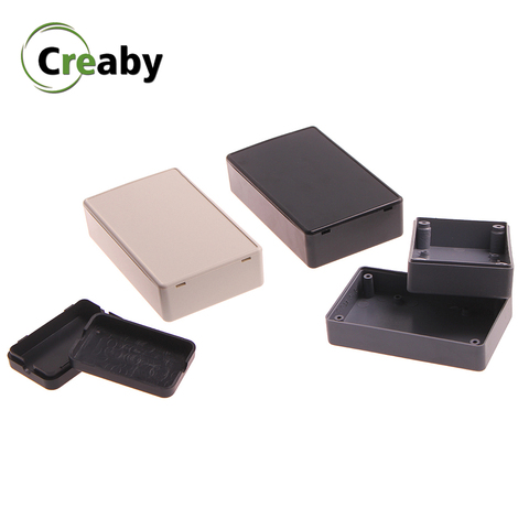 Caja de instrumentos ABS de alta calidad, caja de Proyecto de plástico, color blanco y negro ► Foto 1/6
