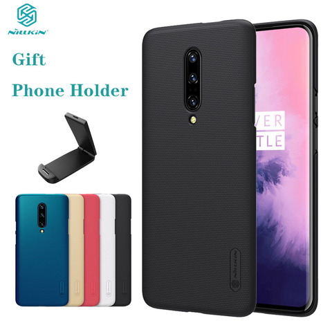 Nillkin-funda Super esmerilada para OnePlus 7 Pro, cubierta trasera de PC duro, funda protectora de teléfono para One Plus 7 Pro ► Foto 1/6